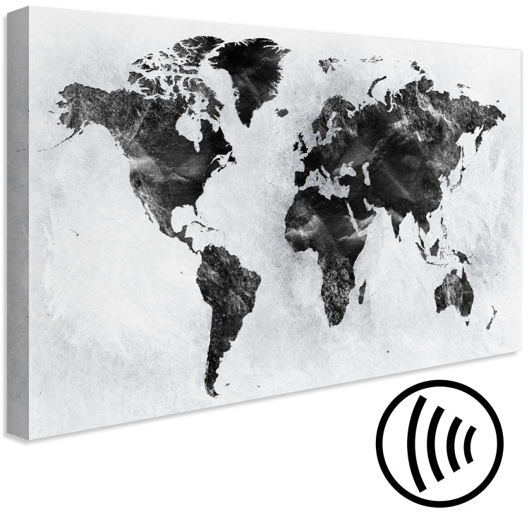 Canvas Art Print Colourless World (1 Part) Wide 107821 additionalImage 6