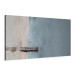 Canvas Art Print Sea and Wooden Bridge (1 Part) Narrow Grey 113821 additionalThumb 2
