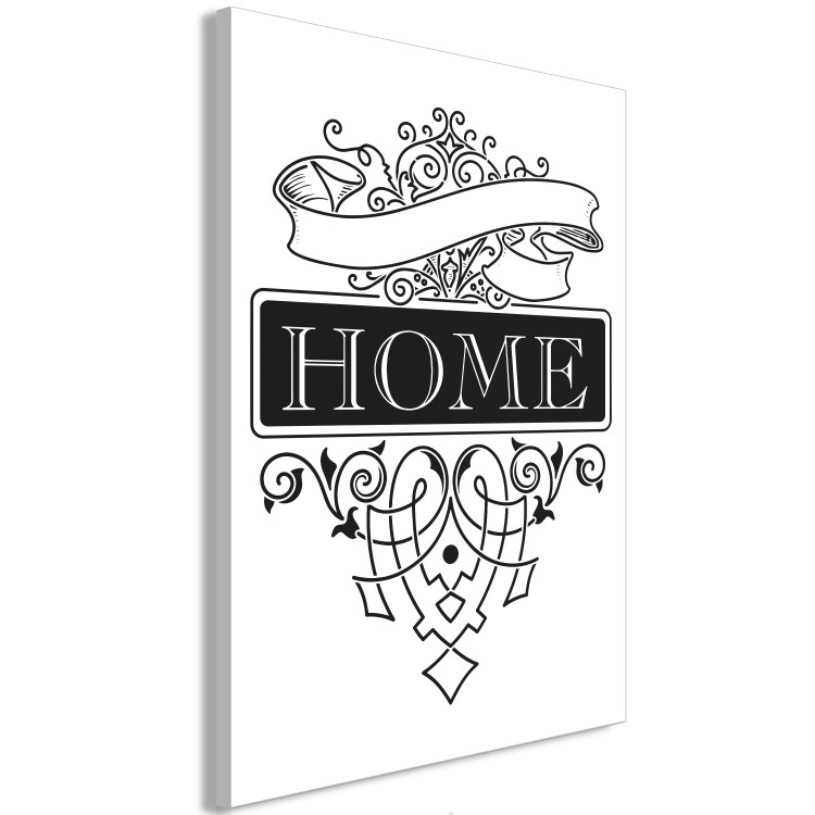Canvas Print Home (1 Part) Vertical 114621 additionalImage 2