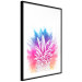 Poster Colorful Pineapple - composition with a tropical fruit on an explosion of colors background 115321 additionalThumb 11