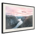 Wall Poster Lake Ringedalsvatnet - majestic landscape of mountains and pink sky 117621 additionalThumb 3