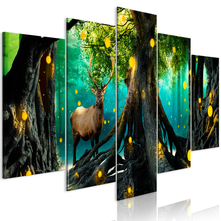 Canvas Enchanted Forest (5 Parts) Wide 118421 additionalImage 2