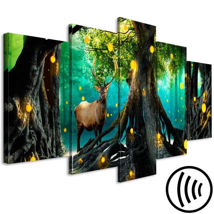 Canvas Enchanted Forest (5 Parts) Wide 118421 additionalImage 6