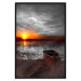 Wall Poster Romantic Lake - landscape of lake against sunset backdrop 123621 additionalThumb 16