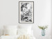 Wall Poster Monochrome Elder - black and white elderflower on blurred plant background 123921 additionalThumb 21