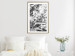 Wall Poster Monochrome Elder - black and white elderflower on blurred plant background 123921 additionalThumb 15