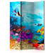 Room Separator Colorful Fish (3-piece) - cheerful colorful composition for children 124221