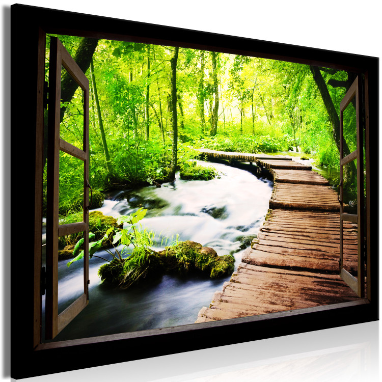 Canvas Print Trip to the Forest (1 Part) Wide 125021 additionalImage 2