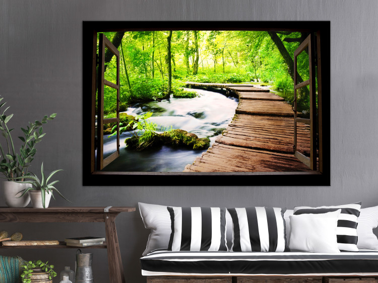Canvas Print Trip to the Forest (1 Part) Wide 125021 additionalImage 3