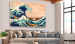 Large canvas print The Great Wave off Kanagaw [Large Format] 128621 additionalThumb 5