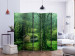 Room Divider Green Solitude II - fantasy green forest landscape with a small cottage 134121 additionalThumb 2