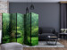 Room Divider Green Solitude II - fantasy green forest landscape with a small cottage 134121 additionalThumb 4