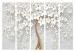 Folding Screen Magical Magnolia II (5-piece) - Tree with white flowers 136121 additionalThumb 7