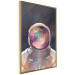 Poster Stellar Explorer - colorful abstraction with an astronaut against a cosmic background 137521 additionalThumb 10