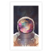Poster Stellar Explorer - colorful abstraction with an astronaut against a cosmic background 137521 additionalThumb 21