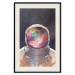 Poster Stellar Explorer - colorful abstraction with an astronaut against a cosmic background 137521 additionalThumb 15