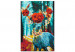 Paint by Number Kit Blue Deer With Lights 138421 additionalThumb 4