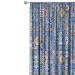 Decorative Curtain Blue connections - a motif inspired by patchwork ceramics 147321 additionalThumb 4