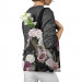 Shopping Bag Mystical bouquet - rose flowers and hydrangea on black background 147521 additionalThumb 3