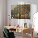 Canvas Art Print Mosaic Forest - An Abstraction With a Forest Motif Generated by AI 151121 additionalThumb 5