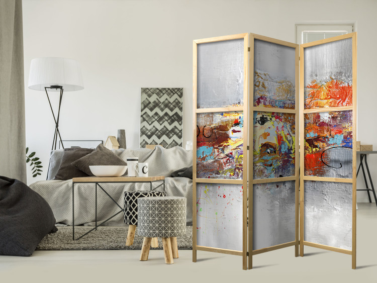Room Divider Screen Dominanta - Colorful Abstraction [Room Dividers] 151721 additionalImage 8