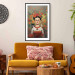 Wall Poster Cartoon Frida - Portrait of a Woman With Two Cats on Her Shoulders 152221 additionalThumb 17