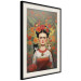 Wall Poster Cartoon Frida - Portrait of a Woman With Two Cats on Her Shoulders 152221 additionalThumb 13