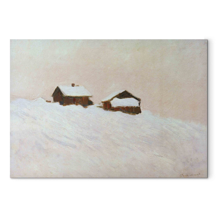Reproduction Painting Maisons dans la neige, Norvège 152821