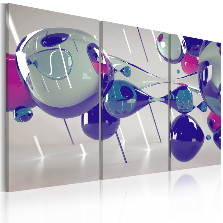 Canvas Glass bubbles - triptych 56221 additionalImage 2