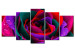 Canvas Art Print Multicoloured rose 58721