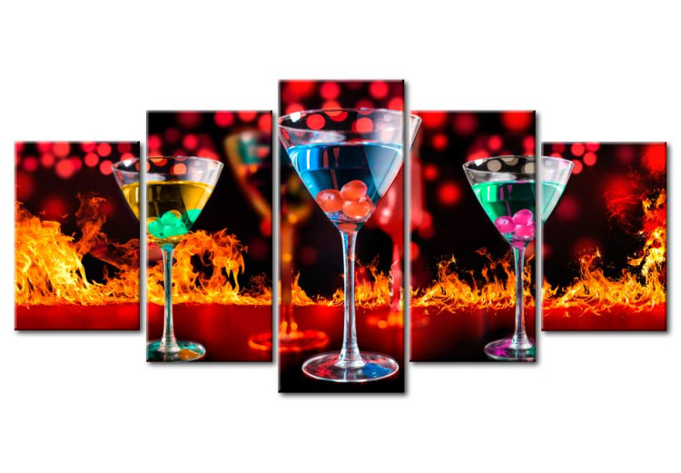 Canvas Fiery martini 59021