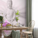Photo Wallpaper Buddha and pink orchids 61421 additionalThumb 7