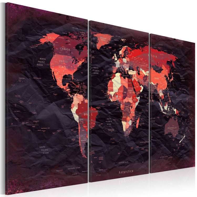Canvas Plan of the World 88921 additionalImage 2