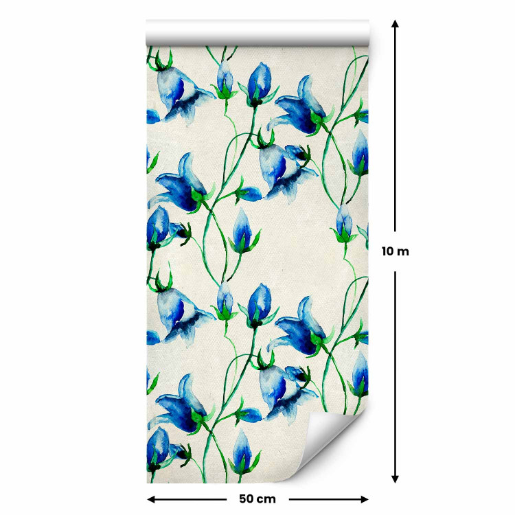 Modern Wallpaper Blue Bell Flowers 92021 additionalImage 7