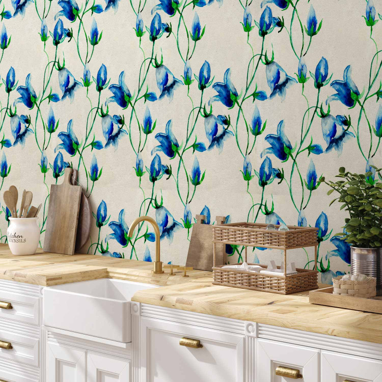 Modern Wallpaper Blue Bell Flowers 92021 additionalImage 9