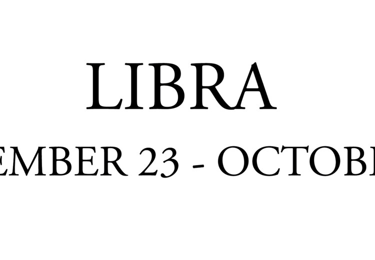 Canvas Print Libra - black and white graphic depicting the sign of the zodiac 114831 additionalImage 4