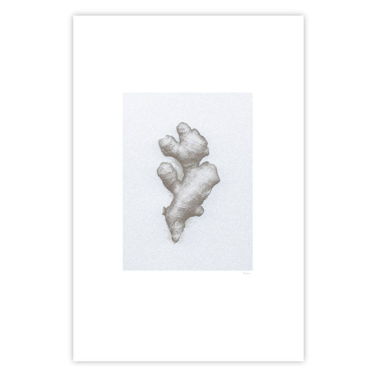 Wall Poster Ginger - minimalist composition with the warming root of nature 117531 additionalImage 16