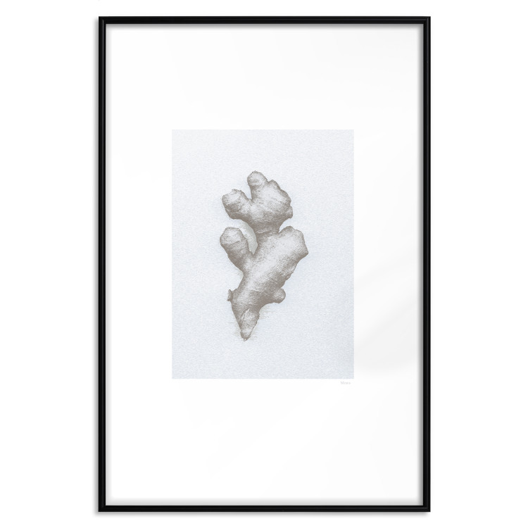 Wall Poster Ginger - minimalist composition with the warming root of nature 117531 additionalImage 20