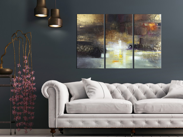 Canvas Art Print Breath of Luxury (3 Parts) 118631 additionalImage 3