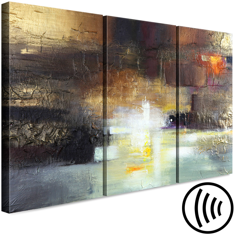 Canvas Art Print Breath of Luxury (3 Parts) 118631 additionalImage 6