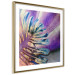 Wall Poster Colorful Monstera - colorful abstraction with a leaf of an exotic plant 120831 additionalThumb 8