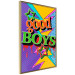 Poster Good Boys - artistic English text in a colorful pop art motif 122731 additionalThumb 12
