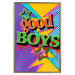 Poster Good Boys - artistic English text in a colorful pop art motif 122731 additionalThumb 20