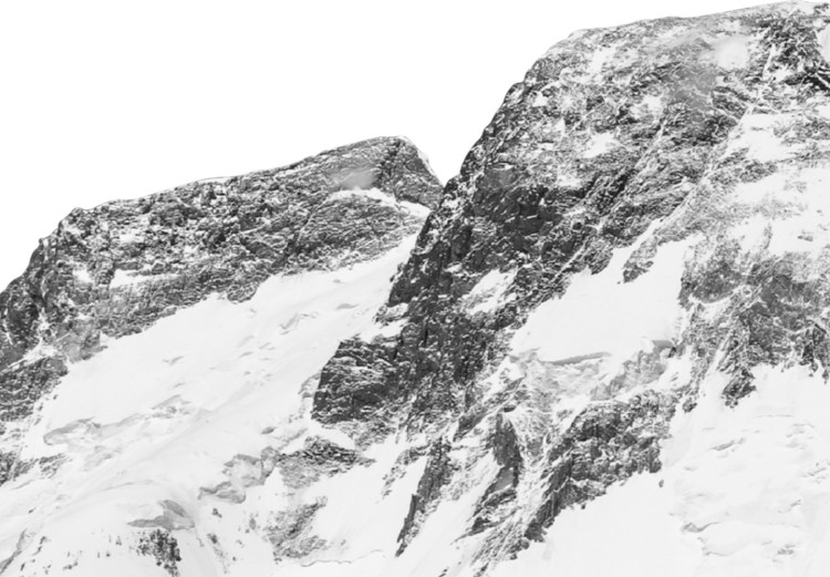 Canvas Peak of Broad Peak - photo with the mountain and English inscription 123731 additionalImage 5