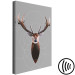 Canvas Print Deer in Circles (1 Part) Vertical 126931 additionalThumb 6