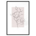 Poster Creamy Magnolia - abstract line art of magnolia flower on light background 127831 additionalThumb 20
