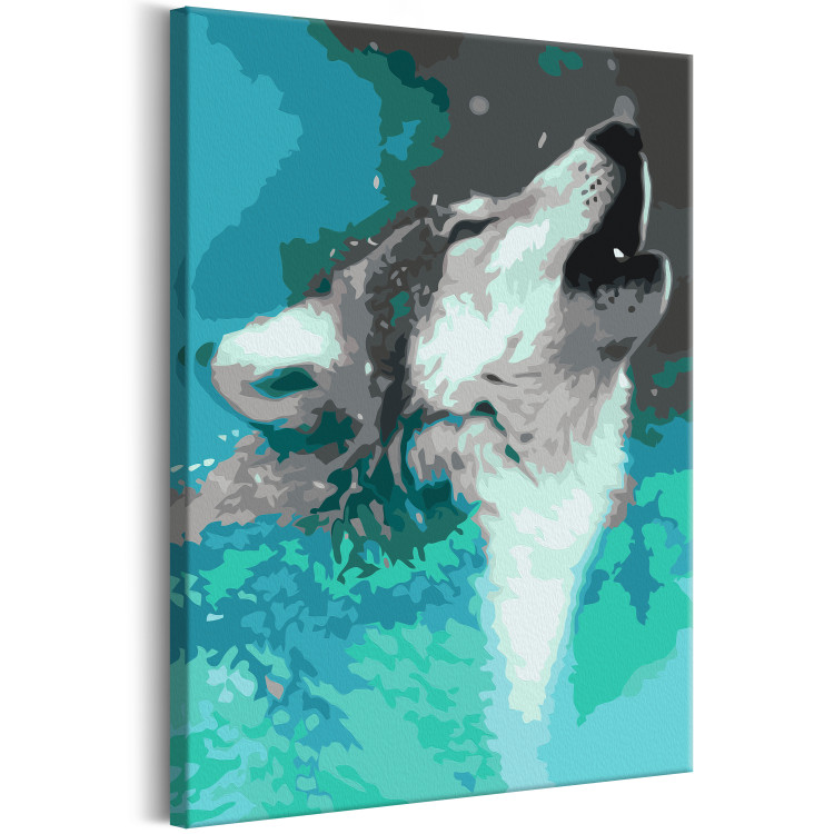 Paint by Number Kit Howling Wolf 134631 additionalImage 5