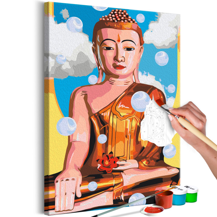 Paint by Number Kit Levitating Buddha 135631 additionalImage 3