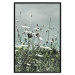 Wall Poster Midsummer - landscape of a flower-filled meadow with cloudy sky in the background 137231 additionalThumb 5