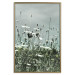 Wall Poster Midsummer - landscape of a flower-filled meadow with cloudy sky in the background 137231 additionalThumb 4
